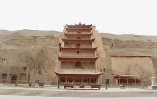 甘肃敦煌莫高窟免抠