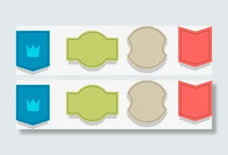 标签贴纸装饰免抠