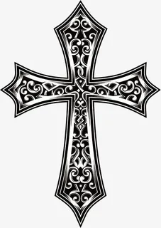 十字架矢量图免抠