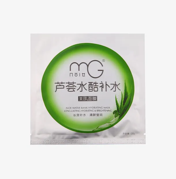 美即芦荟水酷补水面膜免抠