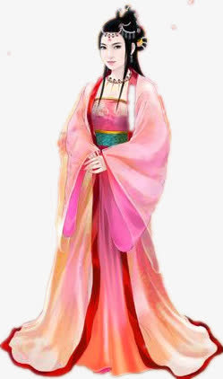 古代美女免抠