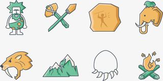 原始生活和野人免抠