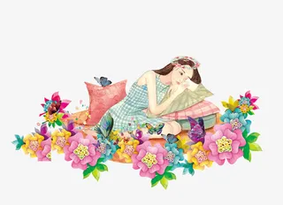 38妇女节女神形象免抠