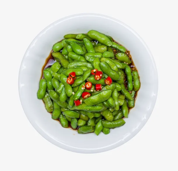 凉拌毛豆免抠