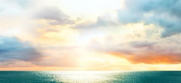 大海夏天背景天空背景
