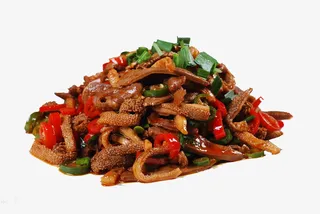 小炒羊杂肚丝免抠