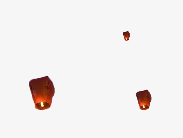孔明灯免抠