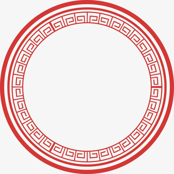 中国风边框元素免抠