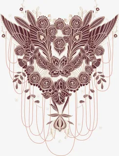 花纹图案印花免抠