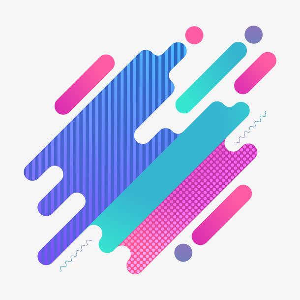 渐变元素png免抠