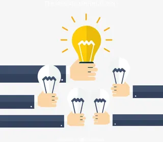 团队管理插画矢量素材下载免抠