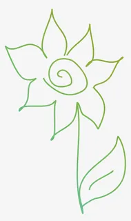 抽象鲜花花束图片免抠