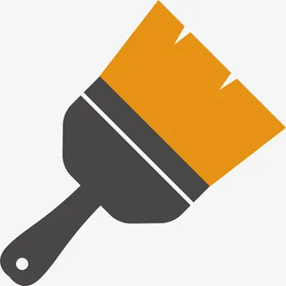 卡通刷子矢量图下载免抠