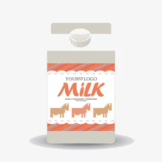 粉色包装平面酸奶高清免扣素材免抠