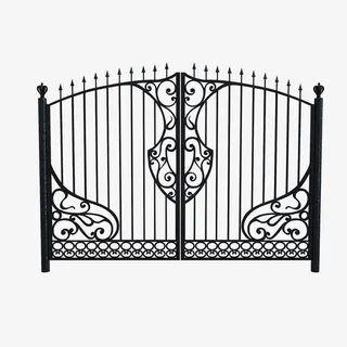 铁艺门图片素材免抠