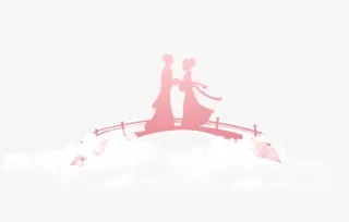 七夕相会免抠