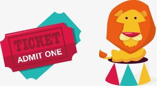 狮子可爱卡通免抠