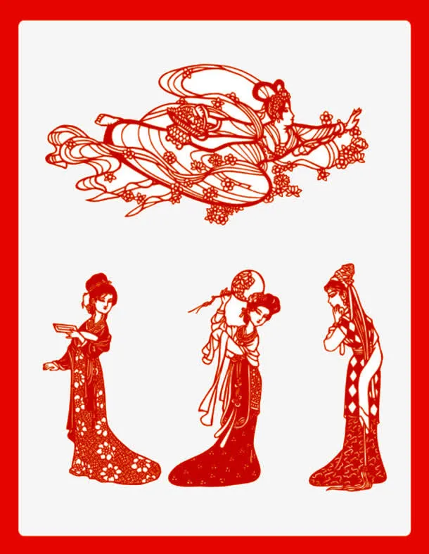 飞天仕女免抠