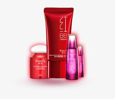 韩束美肌水免抠