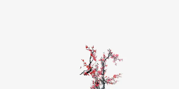 春节梅花装饰高清免抠图素材免抠