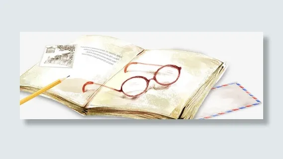 春天手绘漫画书籍装饰免抠