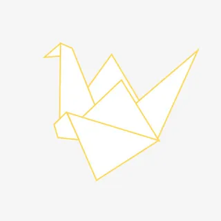 卡通千纸鹤免抠