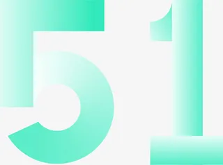 五一劳动节绿色渐变标题免抠