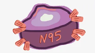 口罩抗击疫情免抠