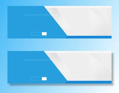 蓝色图形海报banner背景高清另类其他背景