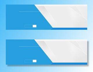 蓝色图形海报banner背景高清另类其他背景