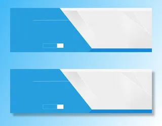 蓝色图形海报banner背景高清另类其他背景