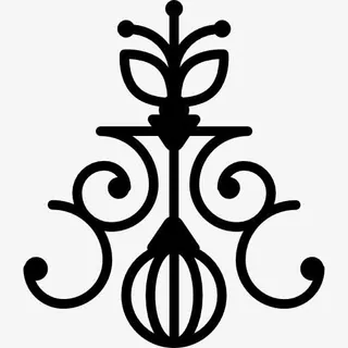 花的竖向设计图标免抠