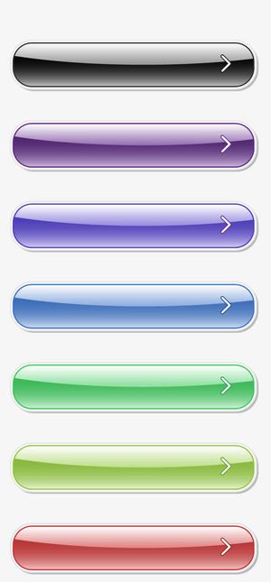 水晶按钮箭头矢量图下载免抠