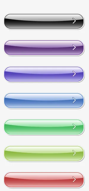 水晶按钮箭头矢量图下载免抠