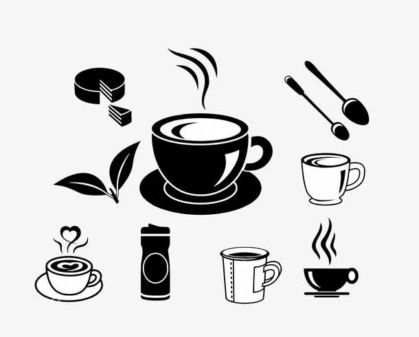 茶杯icon矢量下载免抠