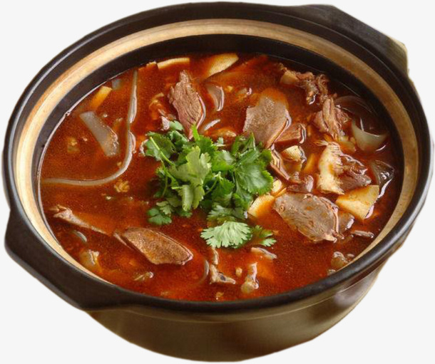 美味牛杂砂锅免抠