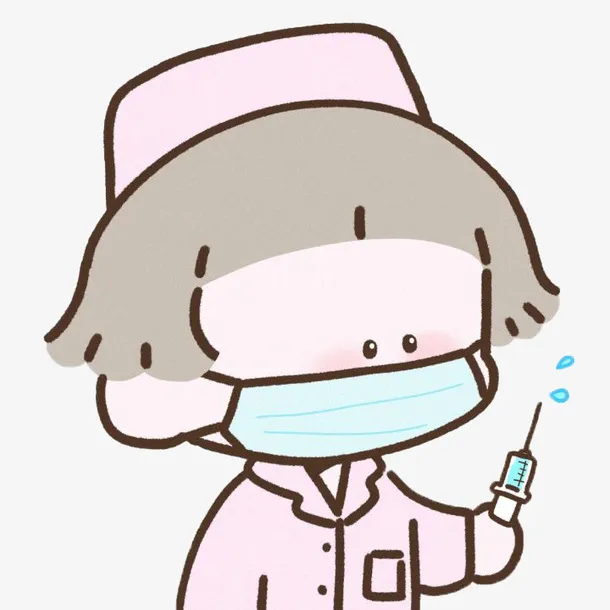 卡通医生护士打针免抠