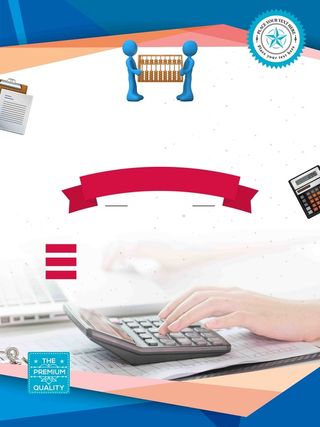 简约校园会计培训班招生促销高清