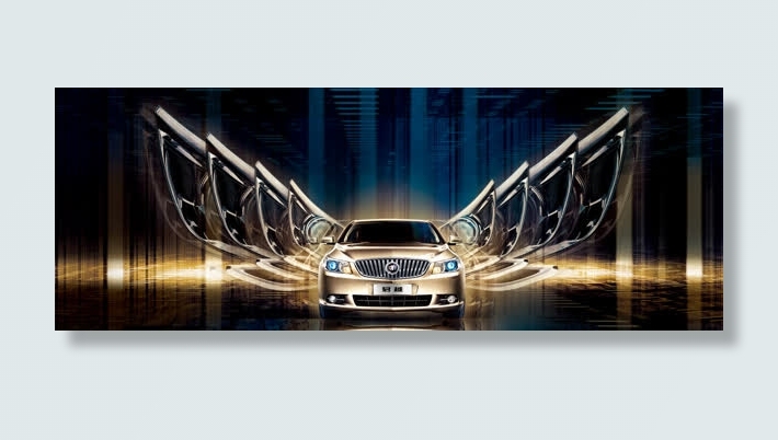 汽车科技背景免抠