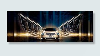 汽车科技背景免抠