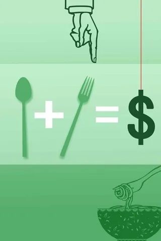 学习绿色卡通手绘简约可爱背景高清