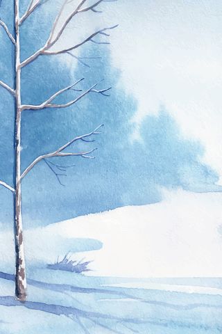 立冬节气海报背景素材高清