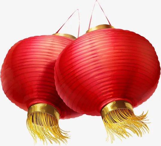春节大红灯笼新年免抠