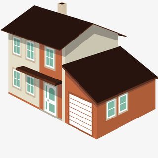 矢量独家小屋模型免抠