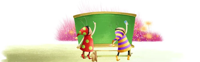 梦幻卡通人物背景高清