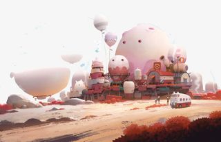 卡通漫画工厂免抠