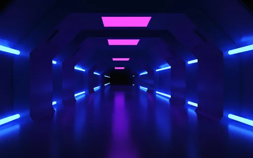 霓虹灯 炫彩 霓虹灯背景 绚丽