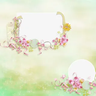 花边相框个性背景框照片框