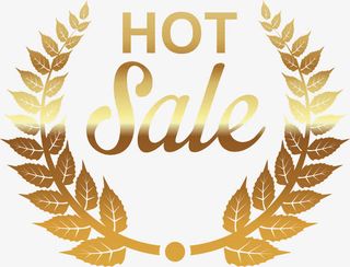 金色闪耀树枝免抠