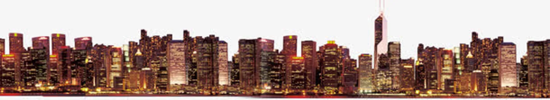 城市主题春节背景